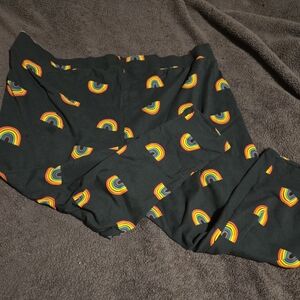 Torrid Dark Blue Rainbow Leggings